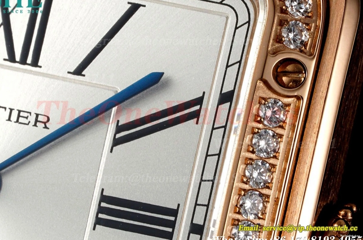 RG Santos Dumont LE Blue Dia Dial AF Quartz Silver 0329